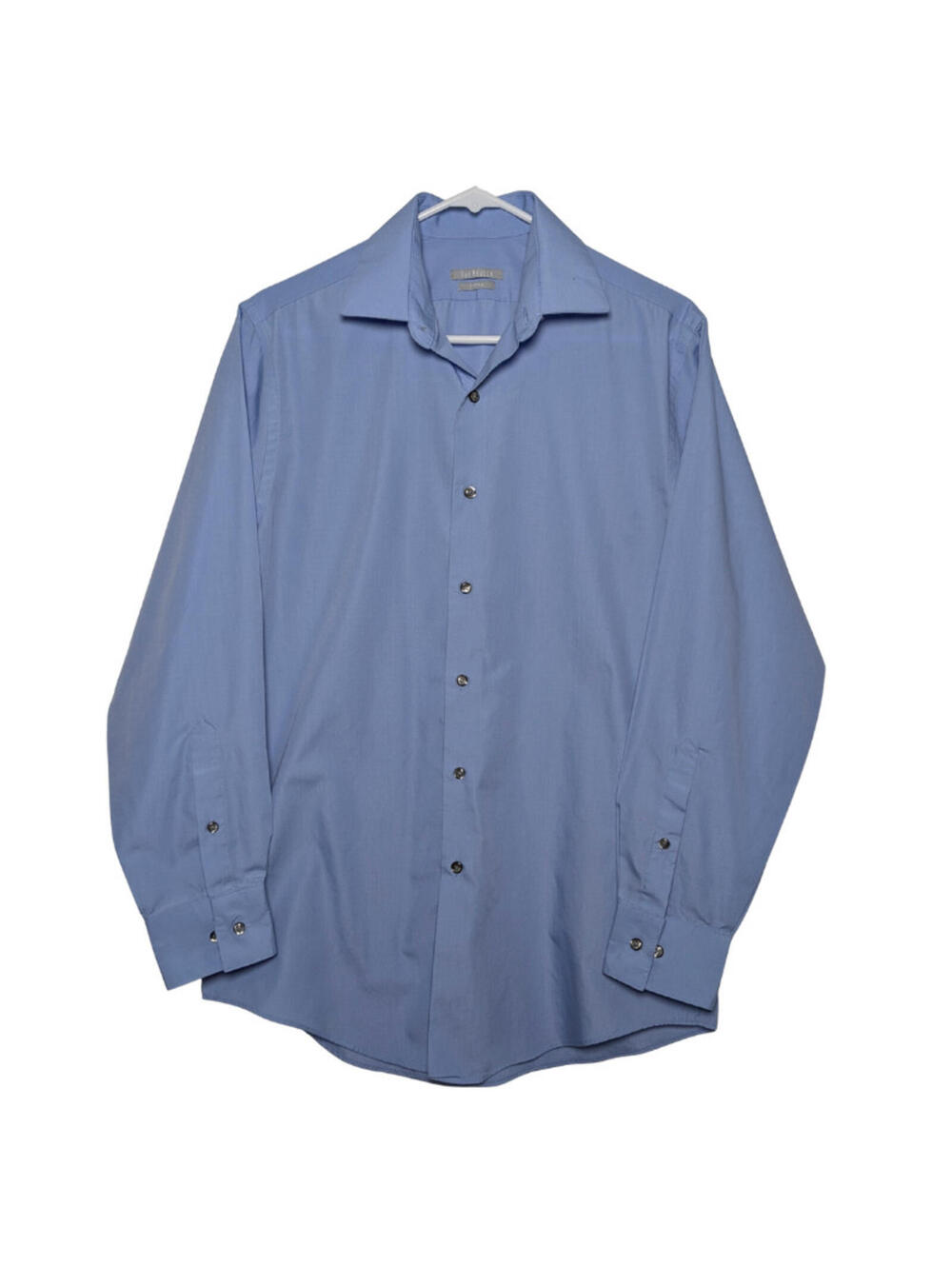 Van Heusen Men’s Blue Button Down Shirt Size 15 32/33 Fitted